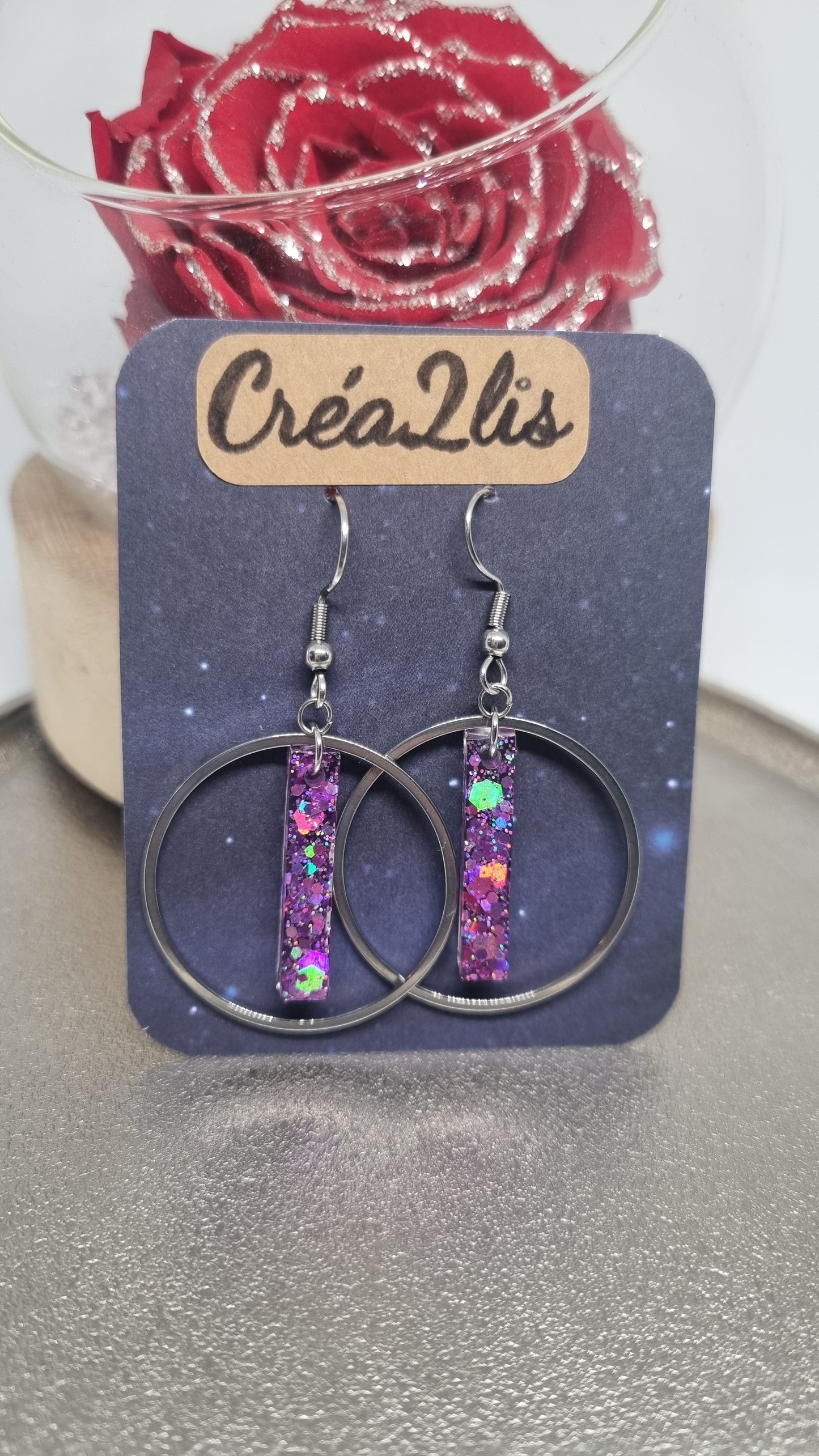 Panama - Boucles d'oreilles