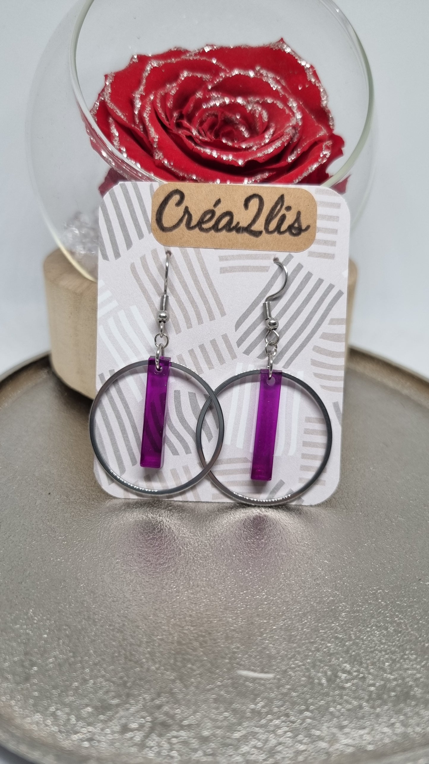 Panama - Boucles d'oreilles