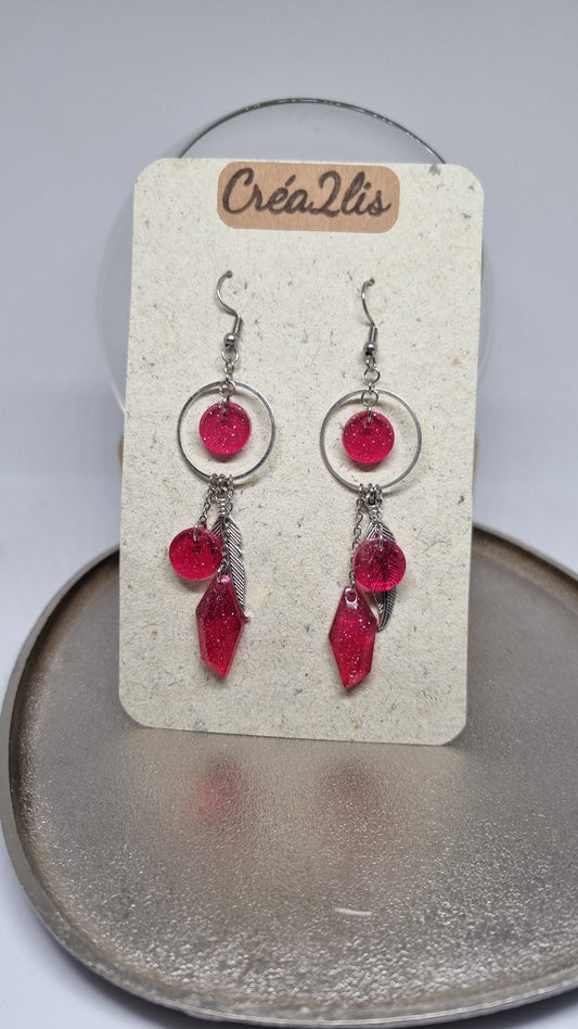 Canberra - Boucles d'oreilles