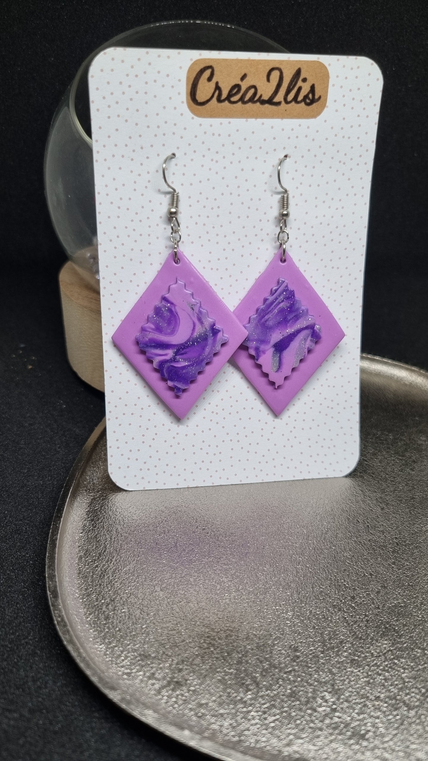 Oxalis - Petites Boucles d'oreilles