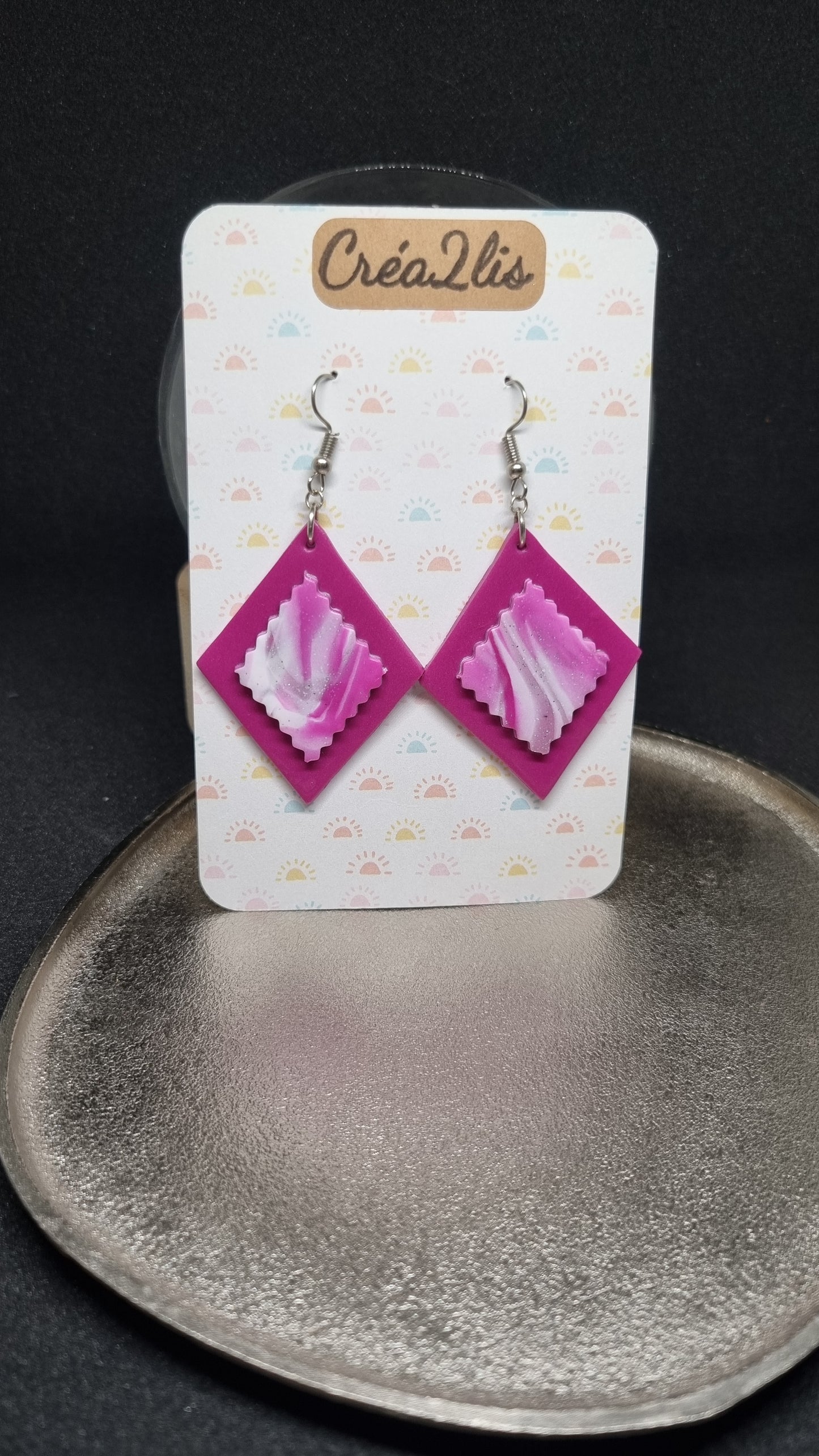 Oxalis - Petites Boucles d'oreilles