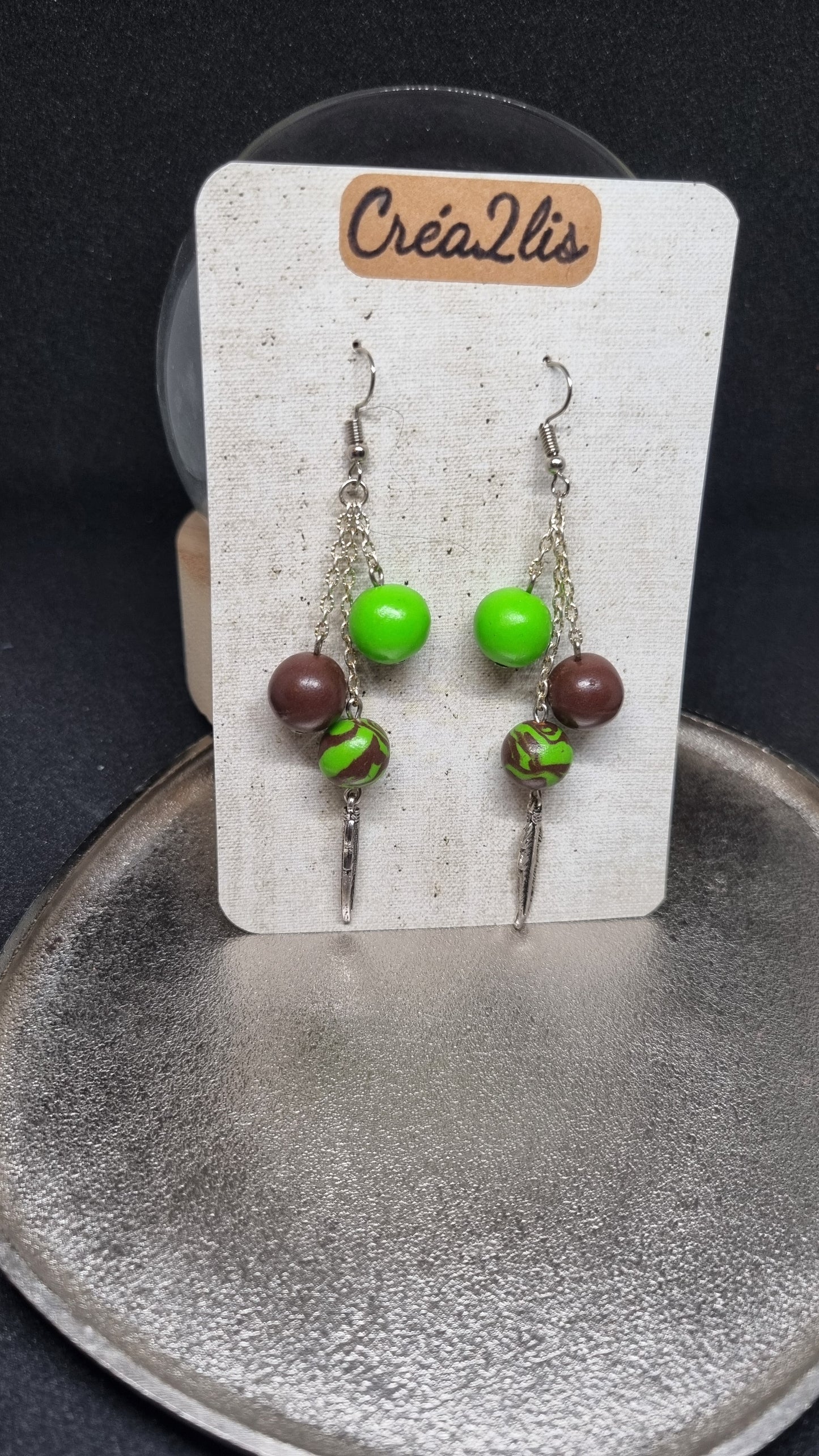 Lantana - Boucles d'oreilles