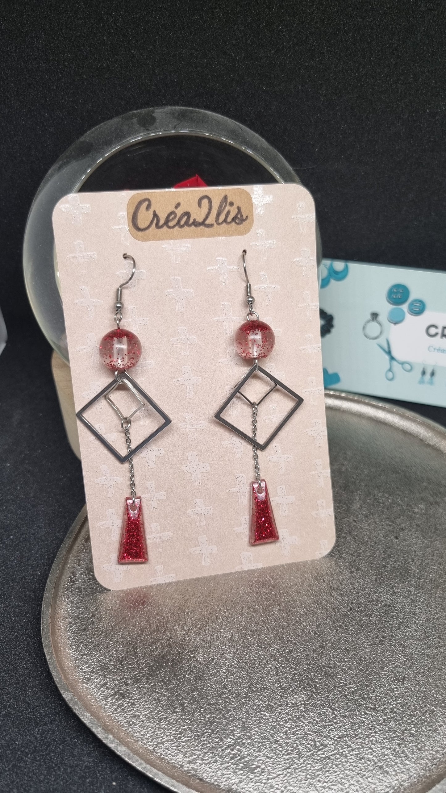 Lusaka - Boucles d'oreilles