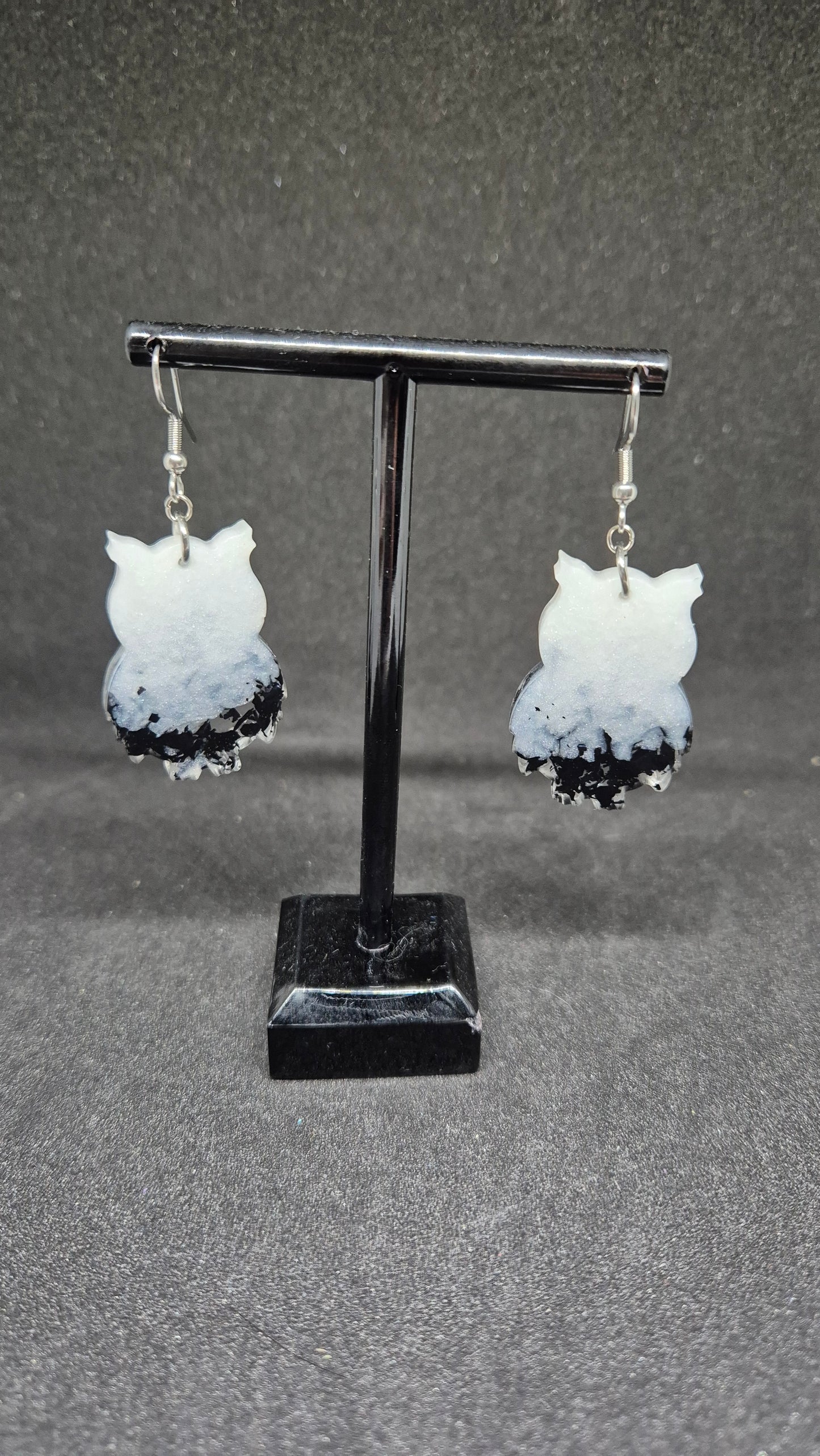 Chouette - Boucles d'oreilles