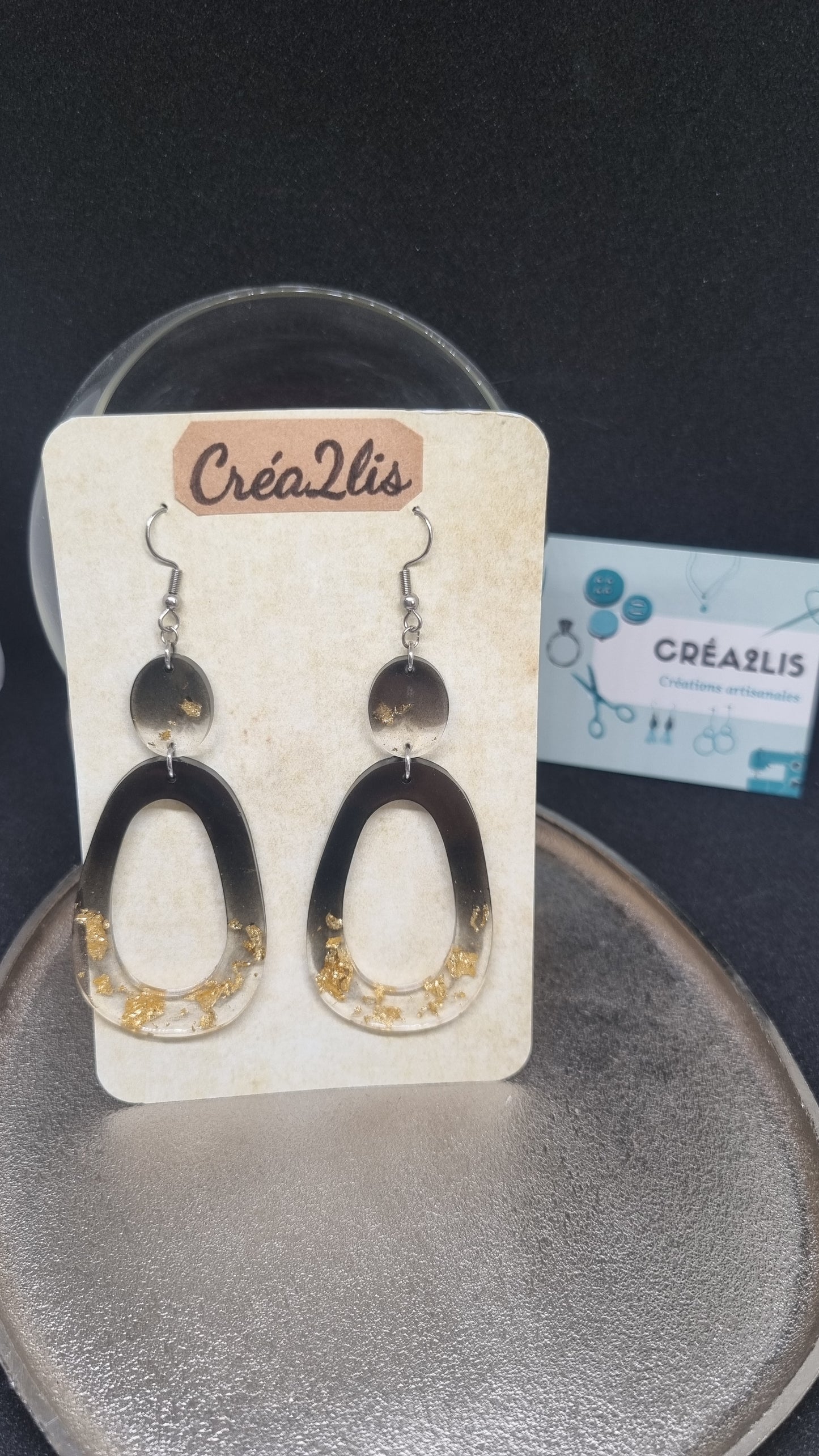 Astana - Boucles d'oreilles