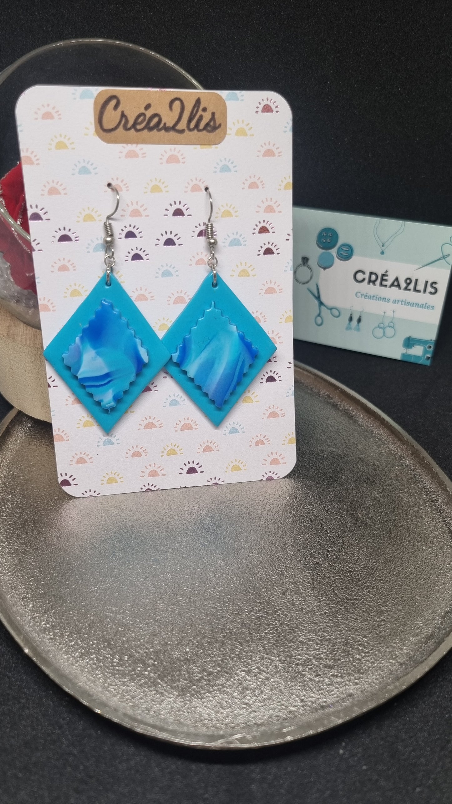 Oxalis - Petites Boucles d'oreilles