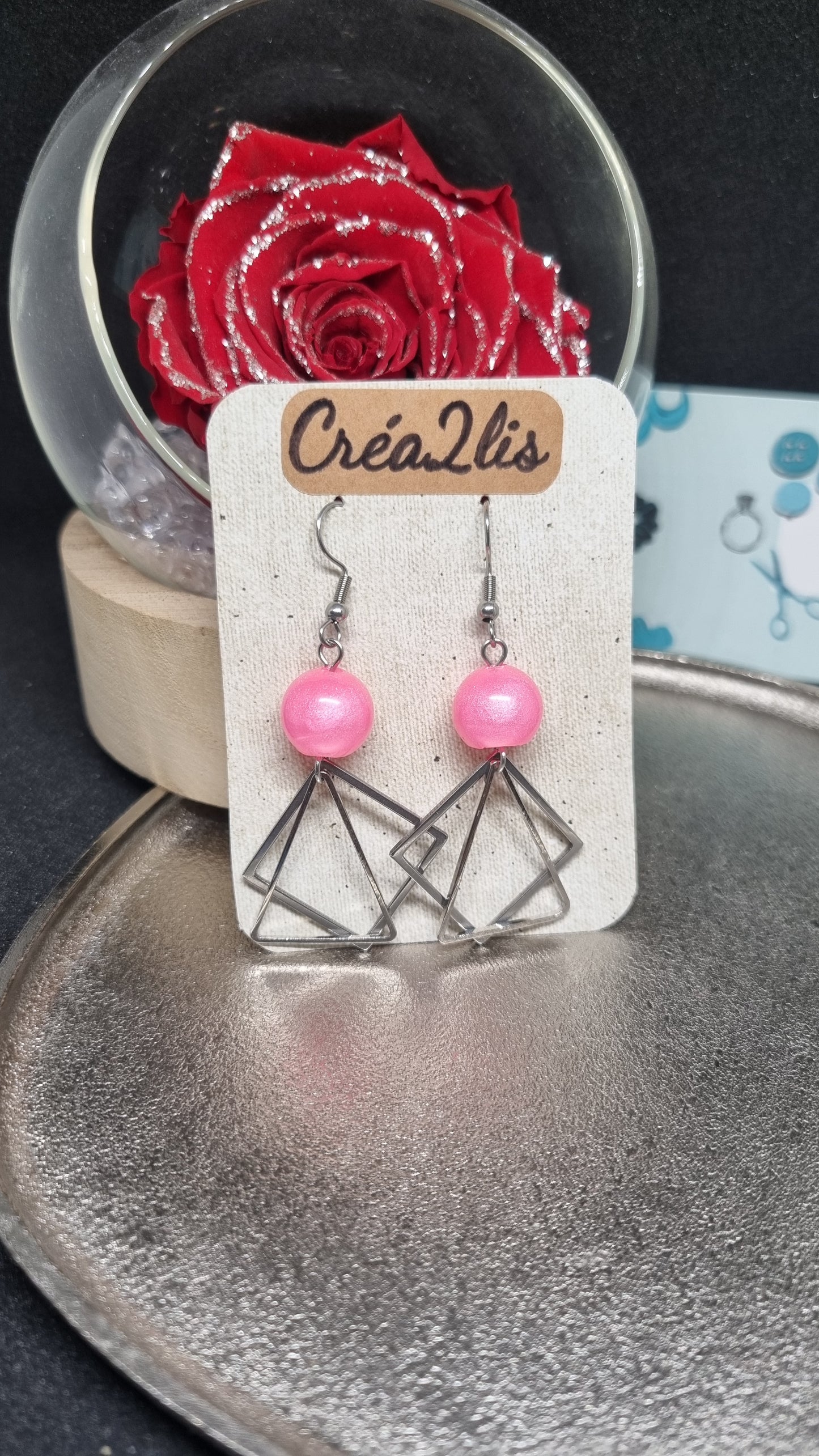 Lusaka - Petites Boucles d'oreilles