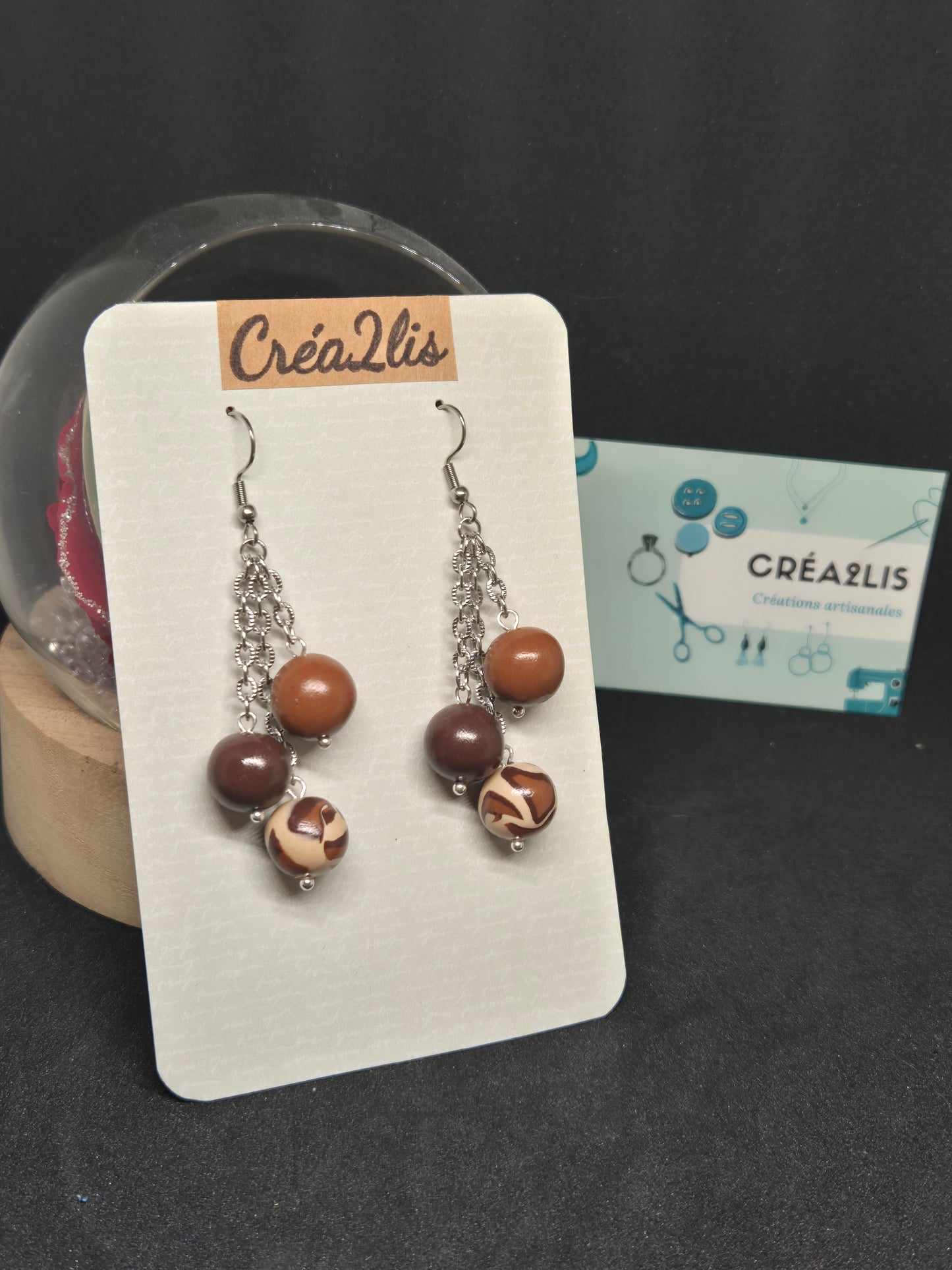 Lantana - Boucles d'oreilles