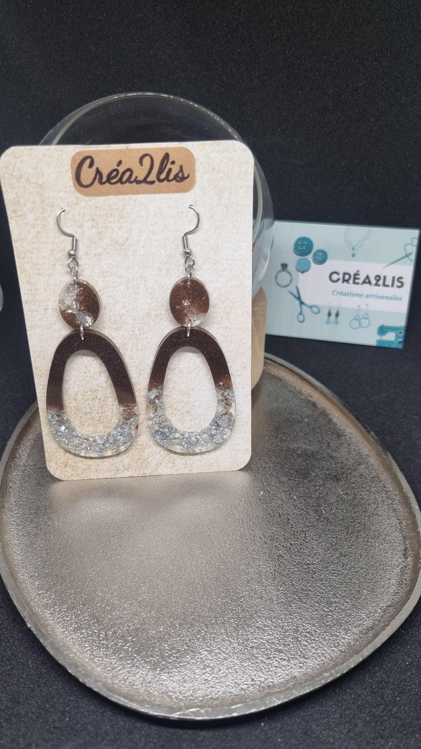 Astana - Boucles d'oreilles