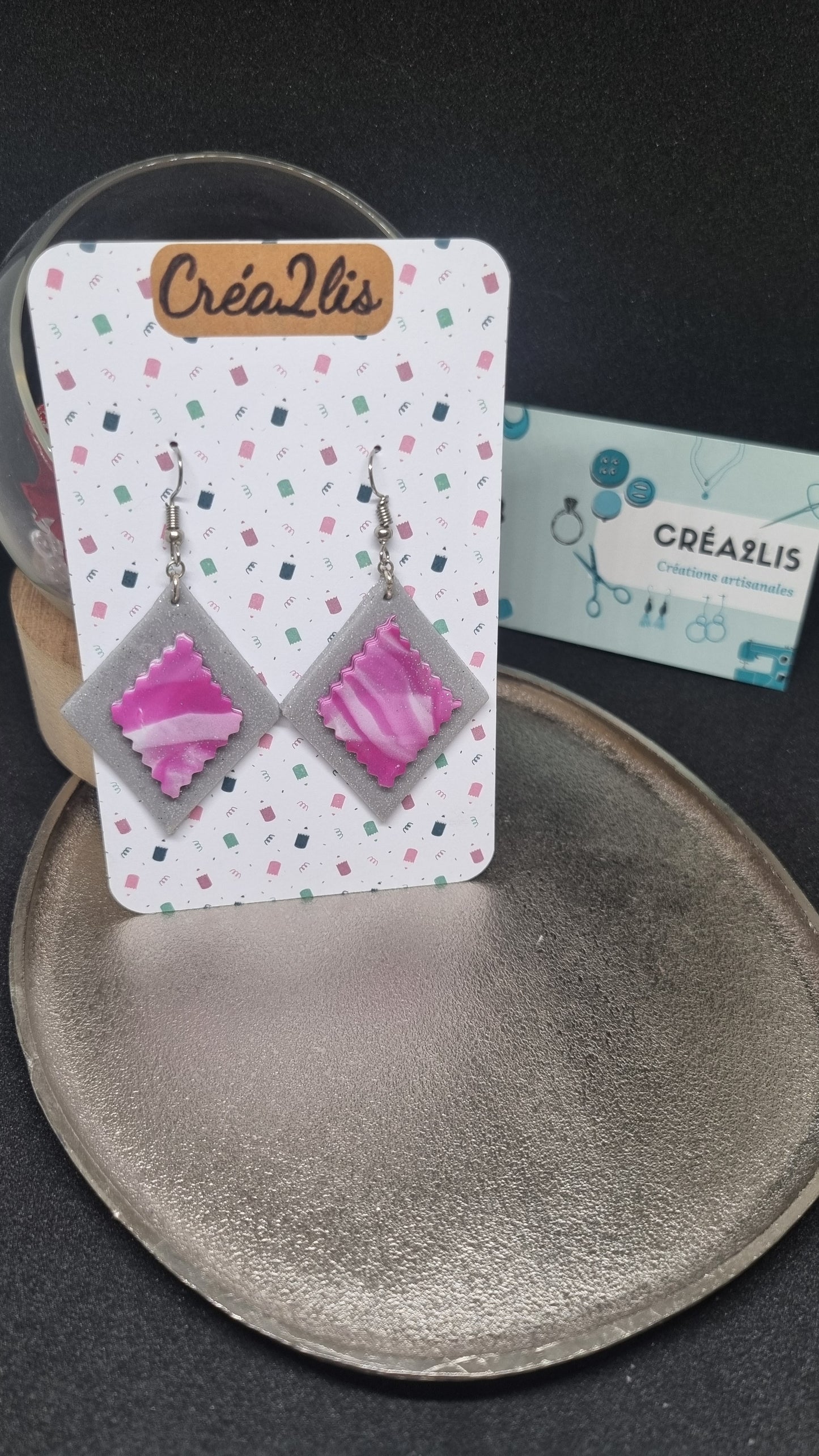 Oxalis - Petites Boucles d'oreilles