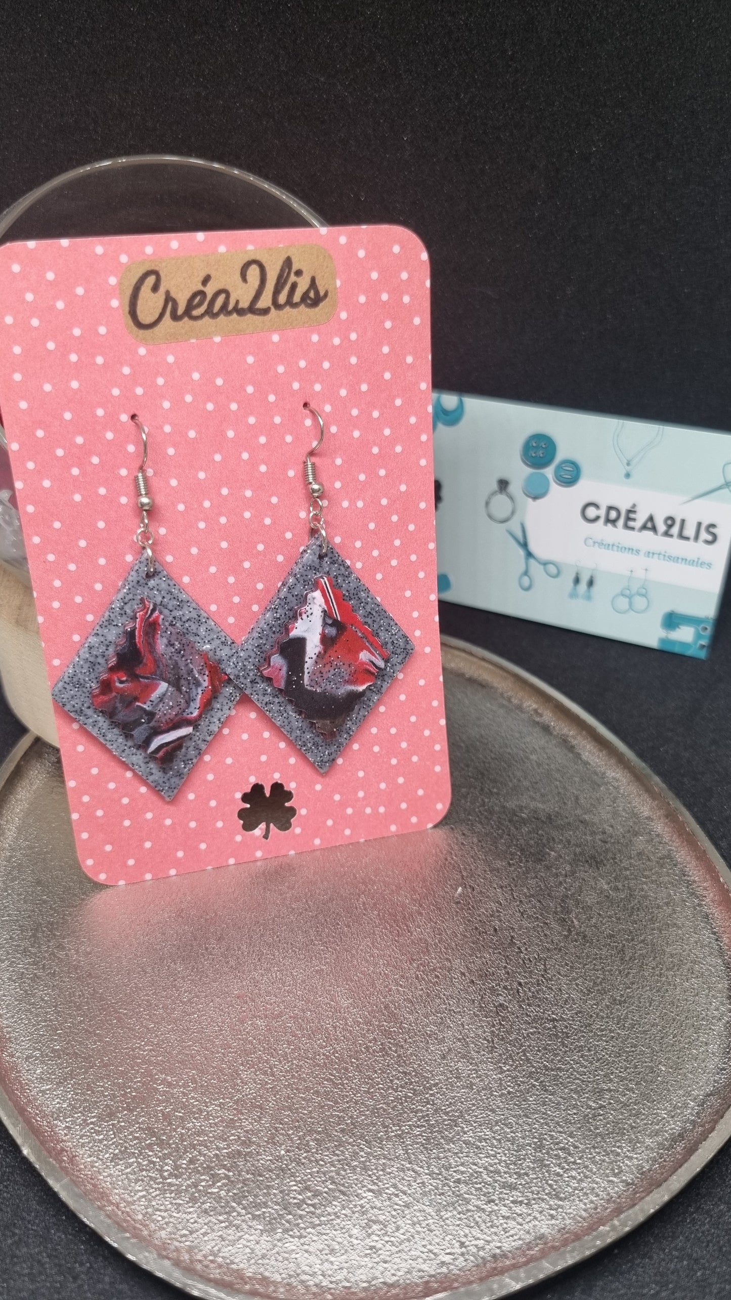 Oxalis - Petites Boucles d'oreilles