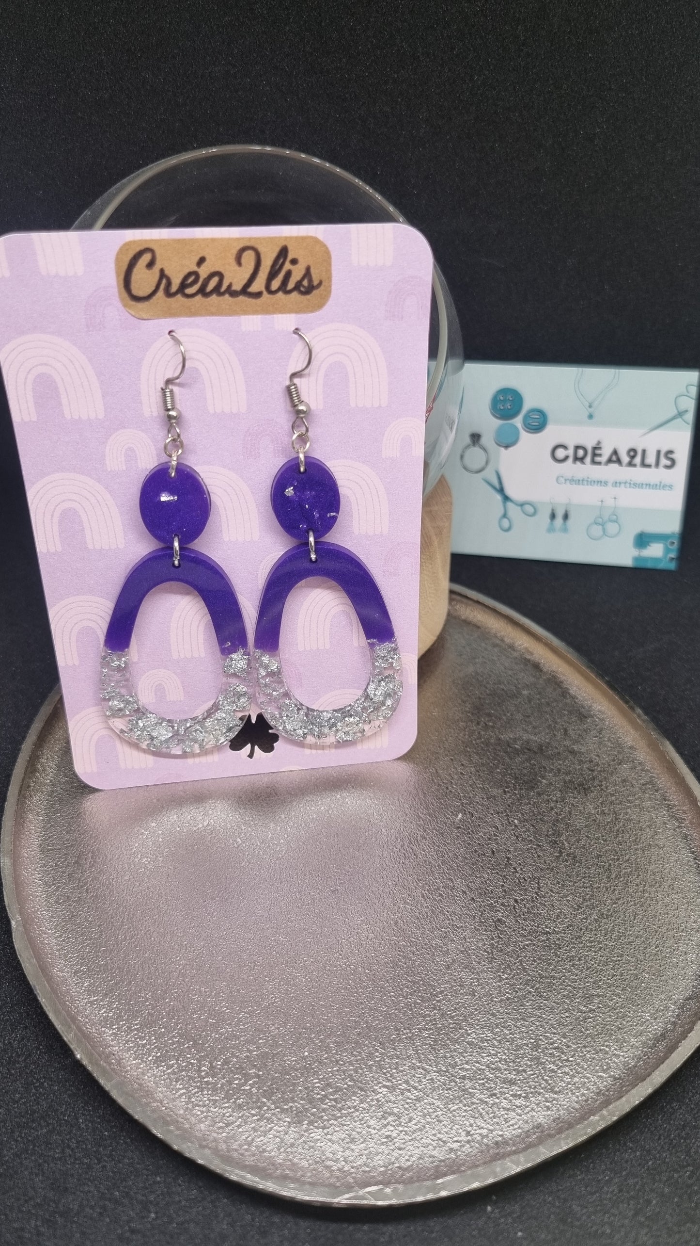 Astana - Boucles d'oreilles