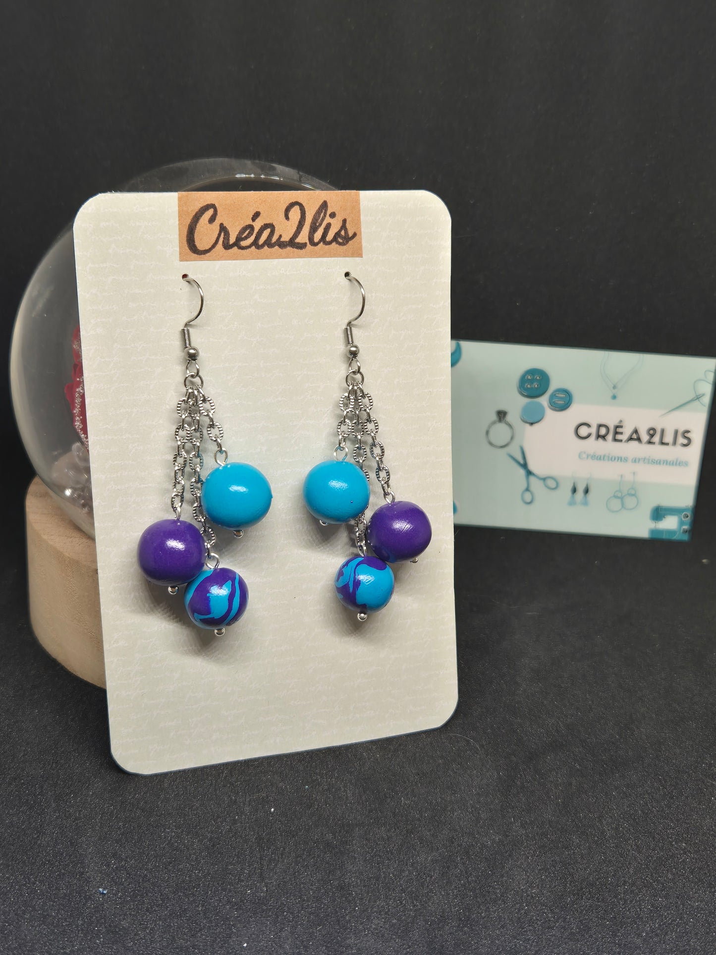 Lantana - Boucles d'oreilles